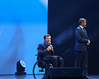 Павел Рожков поздравил Всероссийское общество глухих с 95-летним юбилеем и вручил почетный знак Паралимпийского комитета России