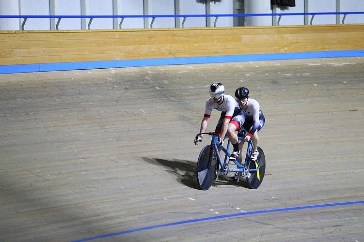 Определены победители и призеры чемпионата России по велоспорту-тандем спорта слепых