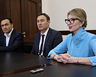 Президент ПКР П.А. Рожков встретился с Председателем Парламента Кабардино-Балкарской Республики Т.Б. Егоровой