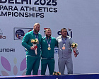 1 золотую, 1 серебряную и 2 бронзовые награды завоевали российские паралимпийцы на чемпионате мира по легкой атлетике в Индии