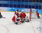 Команда ПКР выиграла у сборной Китая в товарищеском матче по следж-хоккею в преддверии Паралимпиады