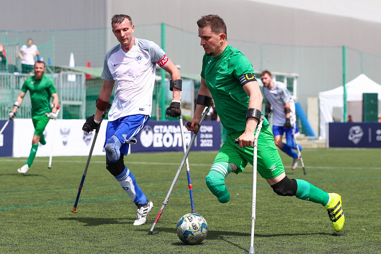 6 команд примут участие в I круге чемпионата России по футболу ампутантов