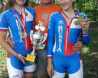 Виктория Кленова и Виктория Дрокина вырвали победу на финише в Кубке России по велоспорту-тандем среди лиц с нарушением зрения