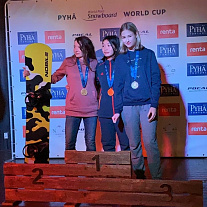 Подмосковная парасноубордистка Виктория Якимчук стала бронзовым призером этапа Кубка мира в Финляндии