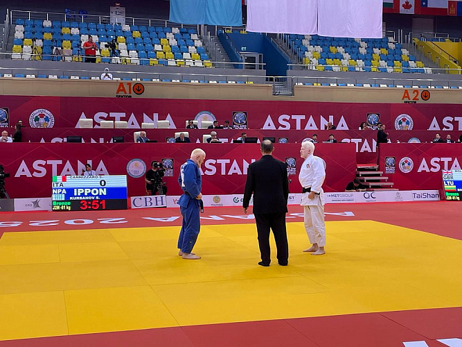 6 медалей завоевали российские дзюдоисты в первый день чемпионата мира Международной федерации спорта слепых в Казахстане