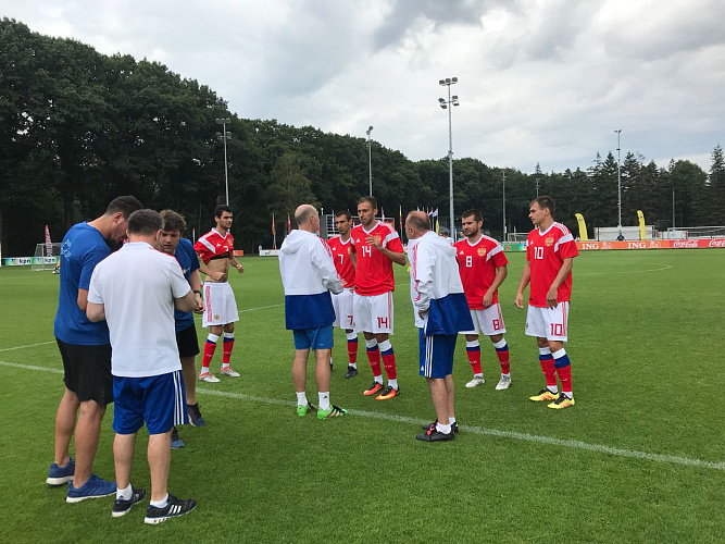Сборная команда России выиграла у сборной Англии со счетом 1-0 во втором матче на чемпионате Европы по футболу 7х7 спорта лиц с заболеванием ЦП в Нидерландах