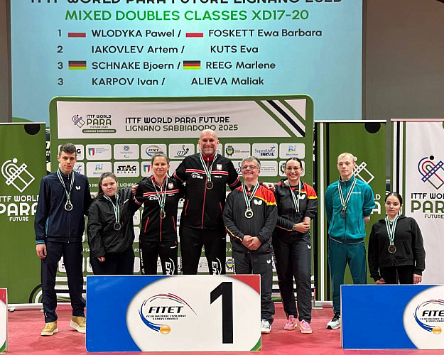 23 медали российские паралимпийцы завоевали на международных соревнованиях по настольному теннису спорта лиц с ПОДА и ЛИН