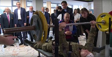 На базе «Соснового бора» будут развивать адаптивный спорт. Репортаж телеканала ТКР