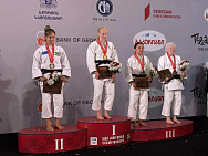 Дарья Стаканова завоевала золотую медаль на чемпионате мира по дзюдо спорта слепых в Грузии
