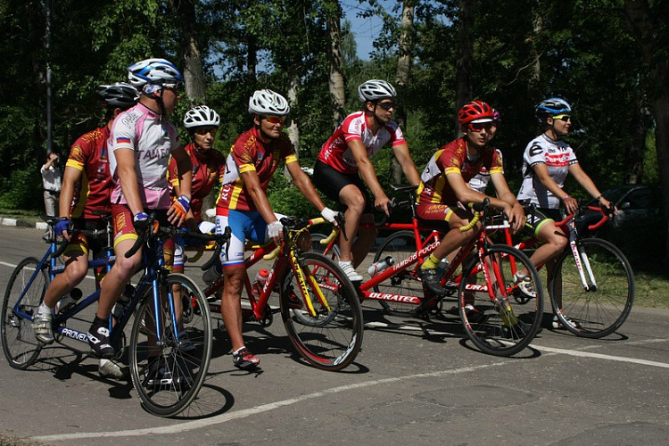 Спортсмены из Тамбовской области и города Москвы стали победителями Кубка России по велоспорту-тандем на шоссе