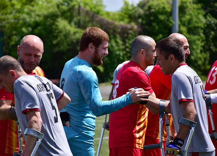Вице-президент ПКР И.Е. Потехин принял участие в торжественной церемонии открытия I круга чемпионата России по футболу ампутантов