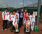 В г. Альфен (Нидерланды) стартовал командный Кубок мира по теннису на колясках