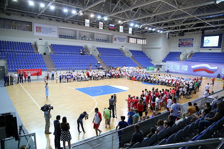 П.А. Рожков в г. Раменском принял участие в церемонии открытия и просмотре соревнований Всероссийской летней спартакиады детей-инвалидов с поражением опорно-двигательного аппарата