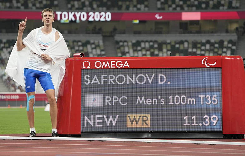 ТАСС: Бегун Сафронов назвал исполнением мечты завоевание золота Паралимпиады
