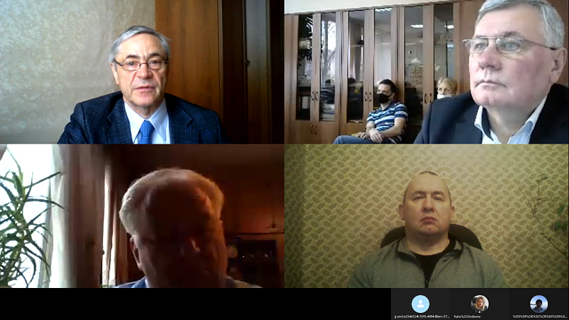 П.А. Рожков посредством видео-конференц-связи провел совещание с сотрудниками Управления стрелковых и прикладных видов спорта и Управления зимних видов спорта ФГБУ «ЦСП»