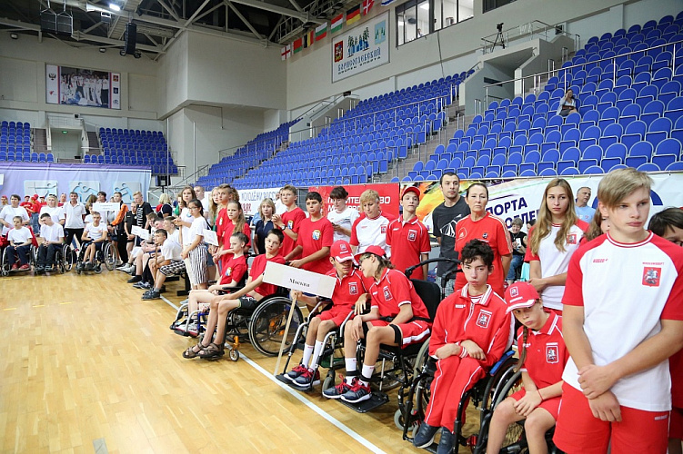 П.А. Рожков в г. Раменском принял участие в церемонии открытия и просмотре соревнований Всероссийской летней спартакиады детей-инвалидов с поражением опорно-двигательного аппарата