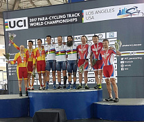 3 бронзовые награды завоевала сборная команда России на чемпионате мира по велоспорту на треке в США