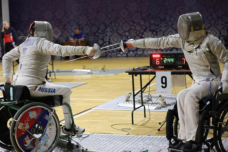 В Уфе завершился Кубок России по фехтованию на колясках 