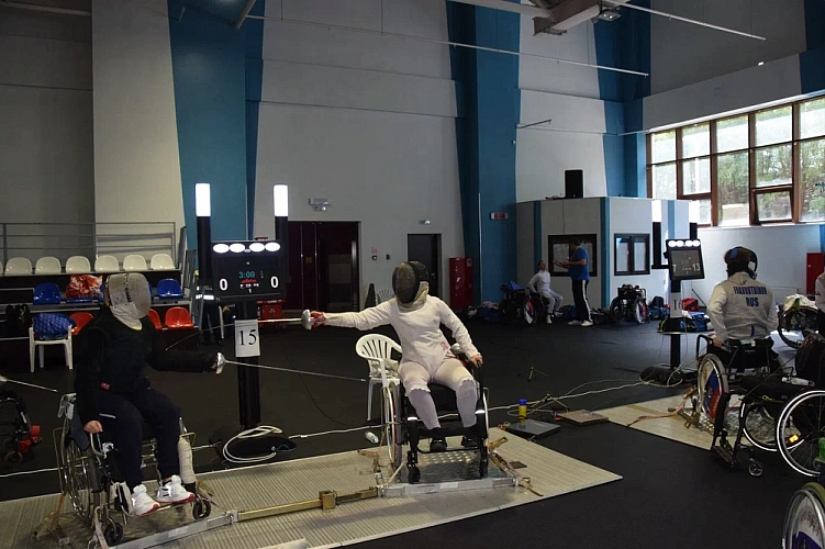 В фехтовании разыграны первые медали Летних Игр Паралимпийцев «Мы Вместе. Спорт»