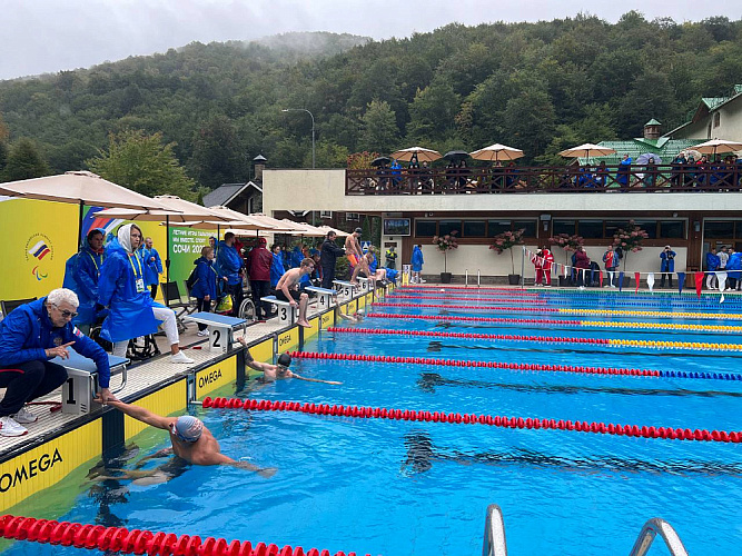 4 рекорда России и превышение рекорда Европы были зафиксированы в первый день соревнований по плаванию в рамках Летних Игр Паралимпийцев