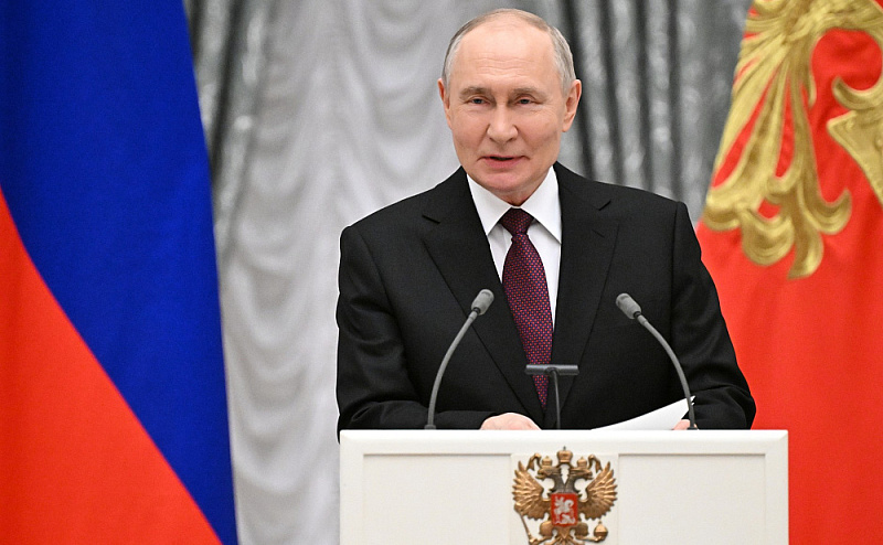 В Кремле Владимир Путин вручил государственные награды Российской Федерации победителям и призёрам ХIV Паралимпийских зимних игр 2026 года