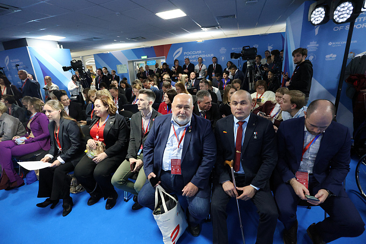 Президент ПКР П.А. Рожков выступил с докладом на сессии «Адаптивный спорт в эпоху перемен: отвечаем на вызовы времени» – спорт как драйвер реабилитации и социальной адаптации