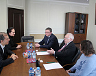 В.П. Лукин в офисе ПКР встретился с генеральным директором МПК по зимним видам спорта Д. Лазаровски