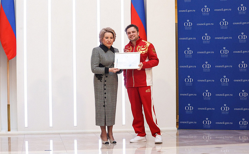 В. Матвиенко: Продолжим добиваться восстановления полноценного участия российских спортсменов во всех международных соревнованиях