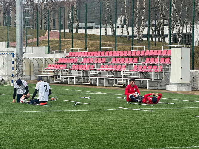 В Кисловодске проходит учебно-тренировочный сбор по футболу ампутантов для ветеранов СВО 