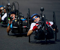 Российские спортсмены с ПОДА и нарушением зрения в Швейцарии принимают участие в чемпионате мира по велоспорту на шоссе