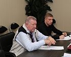 П.А. Рожков в офисе ПКР провел рабочую встречу с Э.В. Исаковым и С.А. Самойловым
