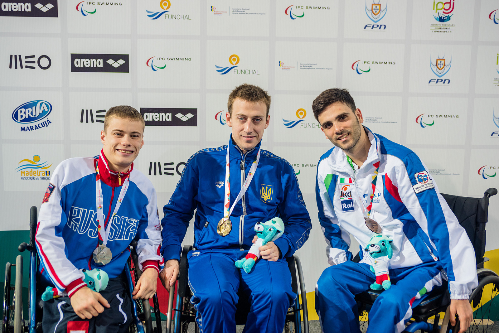 Россияне выиграли 30 золотых медалей, 30 серебряных и 25 бронзовых на чемпионате Европы по плаванию спорта лиц с ПОДА, нарушением зрения и ИН в Португалии 