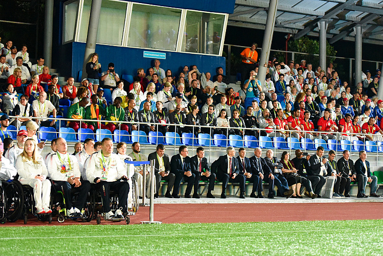 В Сочи состоялась торжественная церемония закрытия Летних Игр Паралимпийцев «Мы вместе. Спорт»