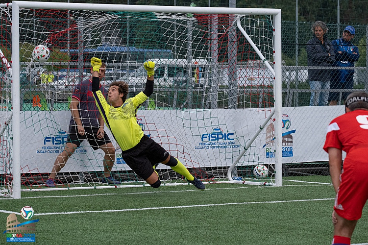 Сборная команда России по мини-футболу 5х5 класс В1 (тотально-слепые спортсмены) заняла 5-е место на чемпионате Европы в Италии