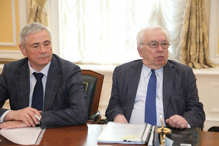 В Минспорте России прошла встреча В.П. Лукина, П.А. Рожкова с Министром спорта РФ О.В. Матыциным