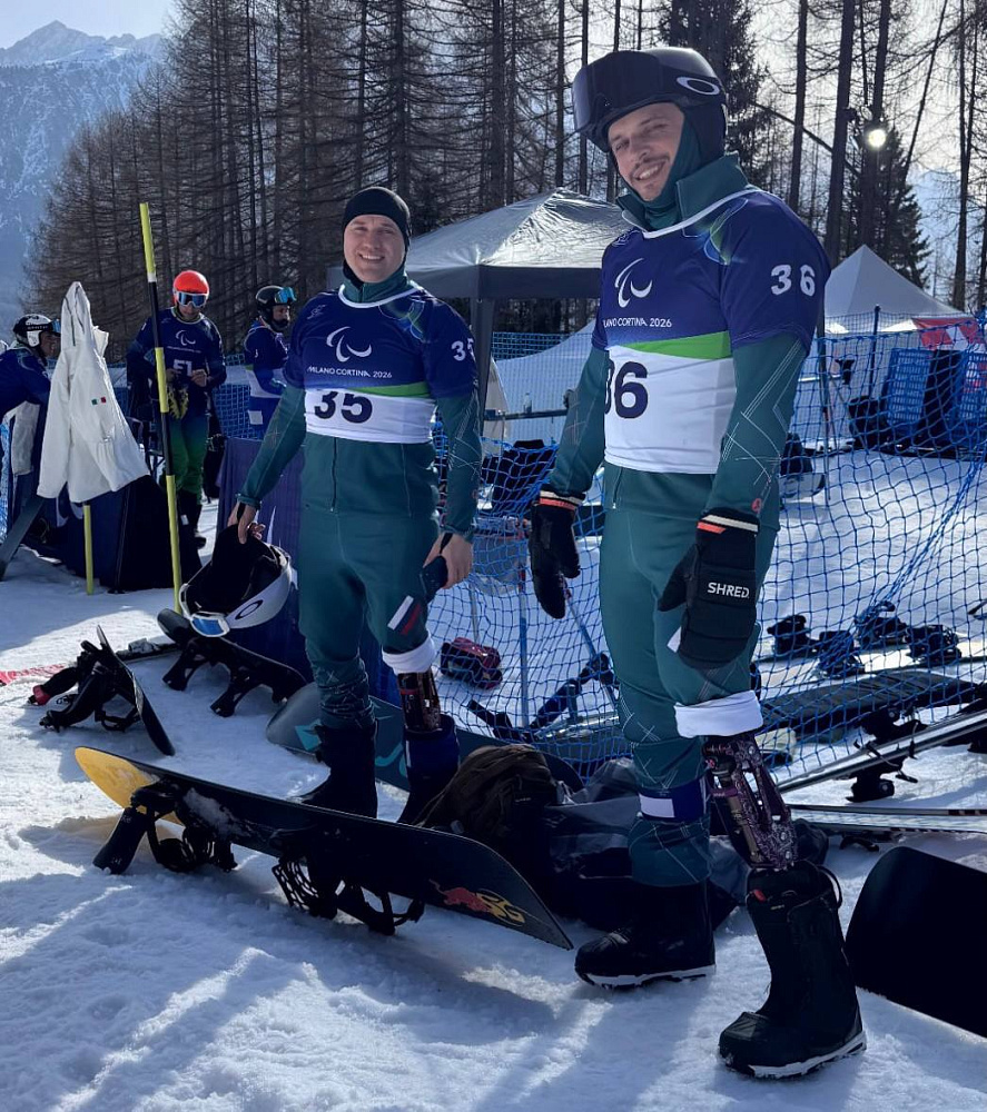 Дмитрий Фадеев и Монзер Филипп Шеббо не смогли выйти в полуфинал сноуборд-кросса на Паралимпиаде 2026