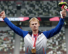 В.В. Путин поздравил победителя XVI Паралимпийских летних игр в Токио в соревнованиях по лёгкой атлетике в дисциплине прыжки в длину Е. Торсунова
