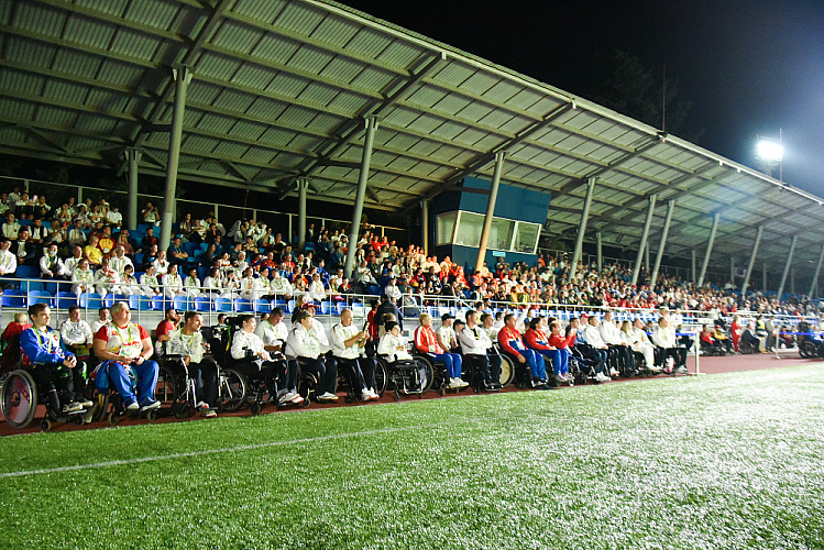 В Сочи состоялась торжественная церемония закрытия Летних Игр Паралимпийцев «Мы вместе. Спорт»