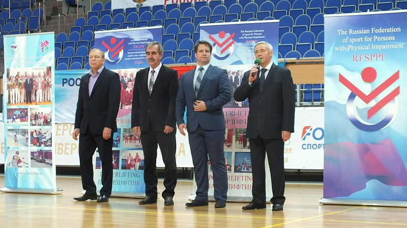 П.А. Рожков в г. Раменское (Московская область) во дворце спорта «Борисоглебский»  принял участие в торжественной церемонии открытия Всероссийской летней спартакиады детей инвалидов по спорту лиц с ПОДА