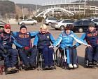 в Южной Корее прошел третий день  Чемпионата Мира по керлингу на колясках
