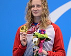 В.В. Путин поздравил чемпионку XVI Паралимпийских летних игр в Токио в соревнованиях по плаванию на дистанции 100 метров баттерфляем В. Шабалину