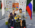 1 золотую, 1 серебряную и 1 бронзовую медали завоевала сборная команда России по теннису на колясках на международных соревнованиях в Италии