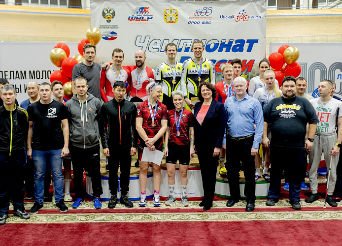 Определены победители и призеры чемпионата России по велоспорту-тандем спорта слепых