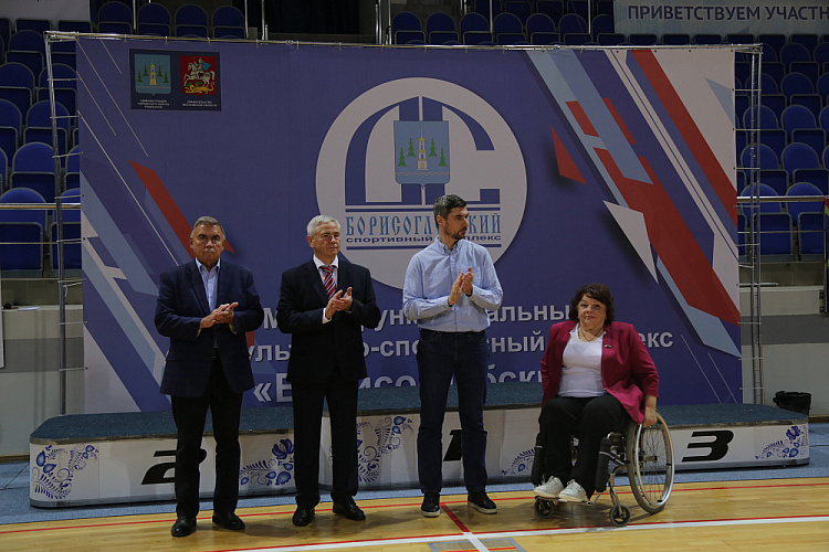 П.А. Рожков в г. Раменском принял участие в просмотре соревнований и церемонии награждения победителей и призеров Всероссийских соревнований по парабадминтону