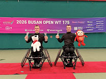 Российские паралимпийцы завоевали две золотые медали на международных соревнованиях по теннису на колясках в Южной Корее