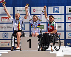 Россиянка Светлана Мошкович завоевала золотую медаль в третий день чемпионата мира по велоспорту на шоссе в Швейцарии
