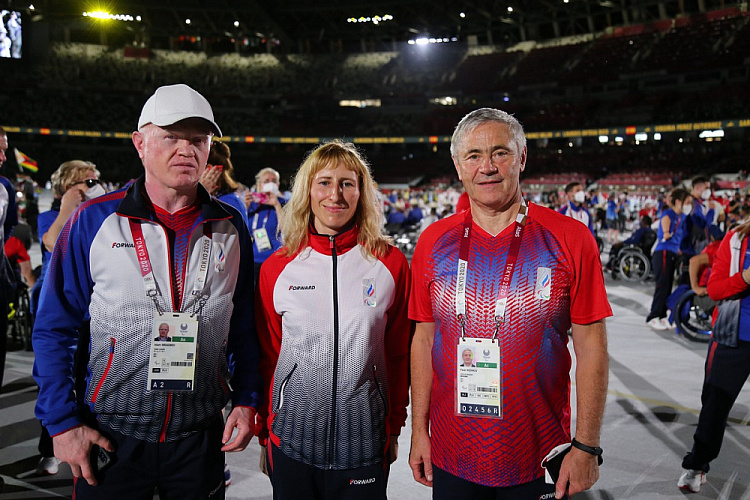 Команда ПКР приняла участие в церемонии открытия XVI Паралимпийских летних игр в Токио