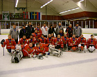 Сборная команда России  по хоккею-следж  приняла участие  в  Международном  турнире  по хоккею - следж в Швеции