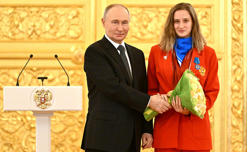 Церемония вручения государственных наград победителям ХVII Паралимпийских летних игр