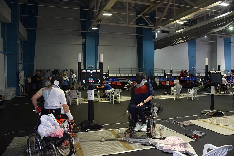 В фехтовании разыграны первые медали Летних Игр Паралимпийцев «Мы Вместе. Спорт»